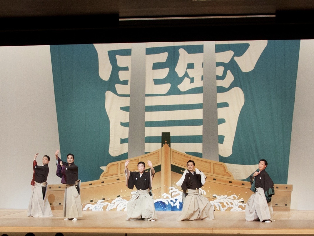 花柳寿楽氏 花柳基氏 藤間蘭黄氏 山村友五郎氏 宗家(五耀會)